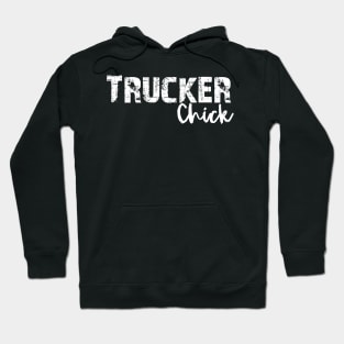 Trucker chick Hoodie